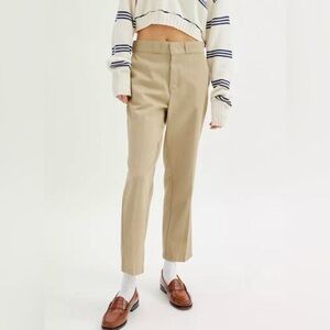 Dickies Women's Tan Ankle Pants